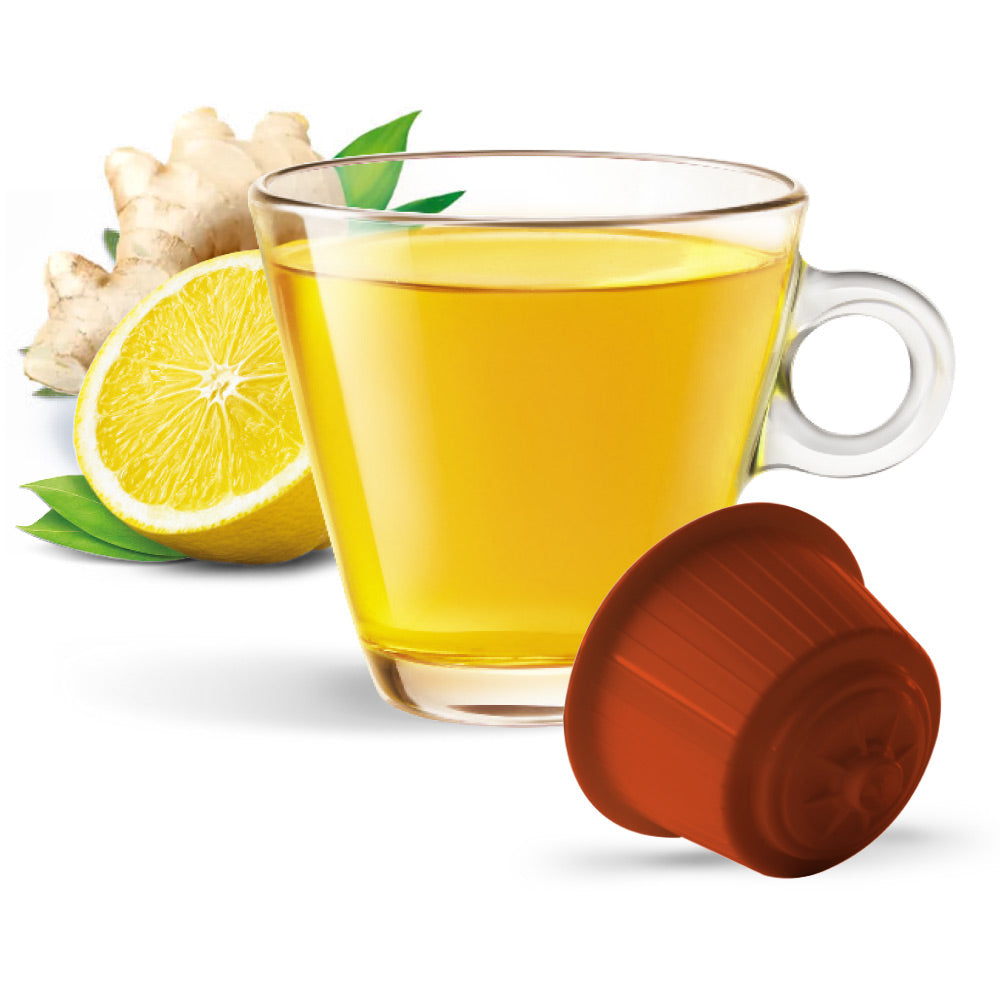 Gimoka Zenzero e Limone - Capsule compatibili Dolce Gusto