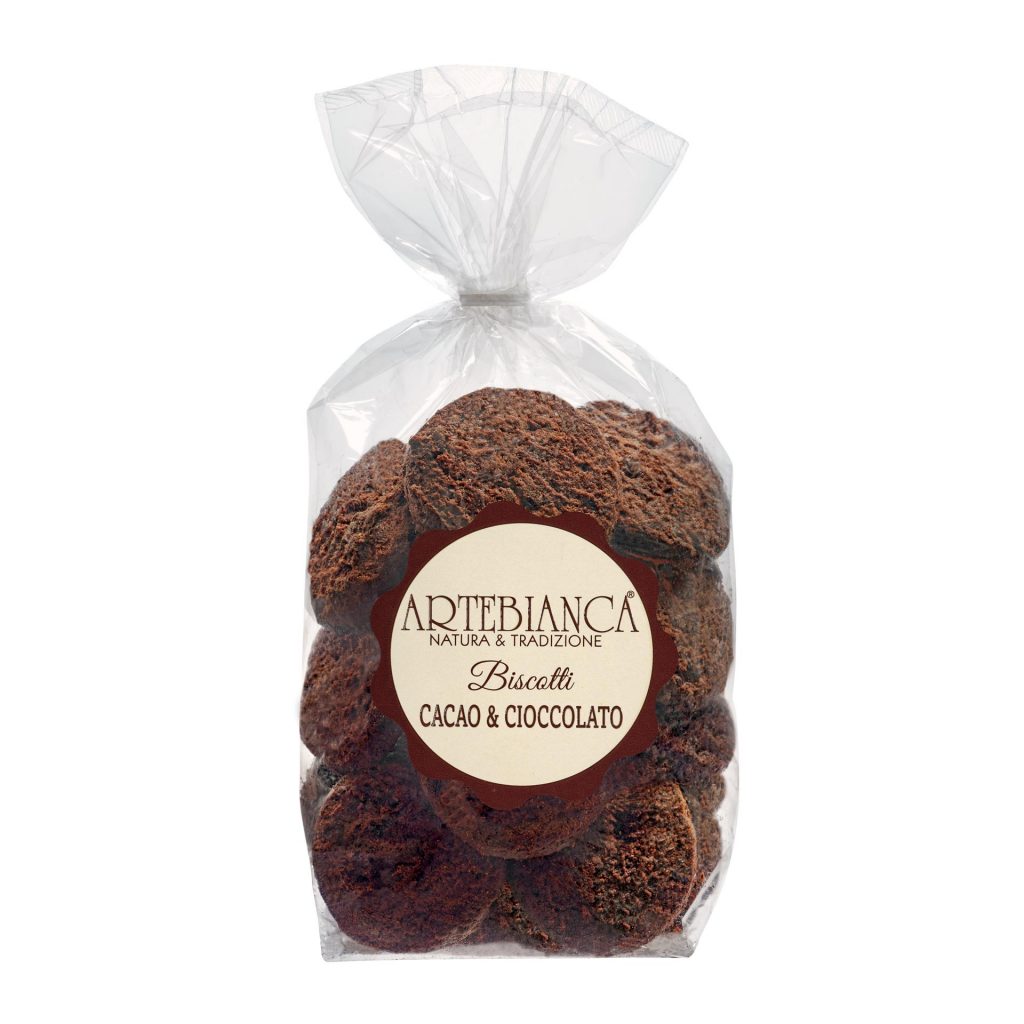 Arte Bianca - Biscotti Cacao e Cioccolato - Gr. 300