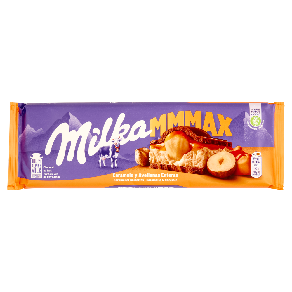 Milka - Mmmax Caramello e Nocciole - Gr. 300