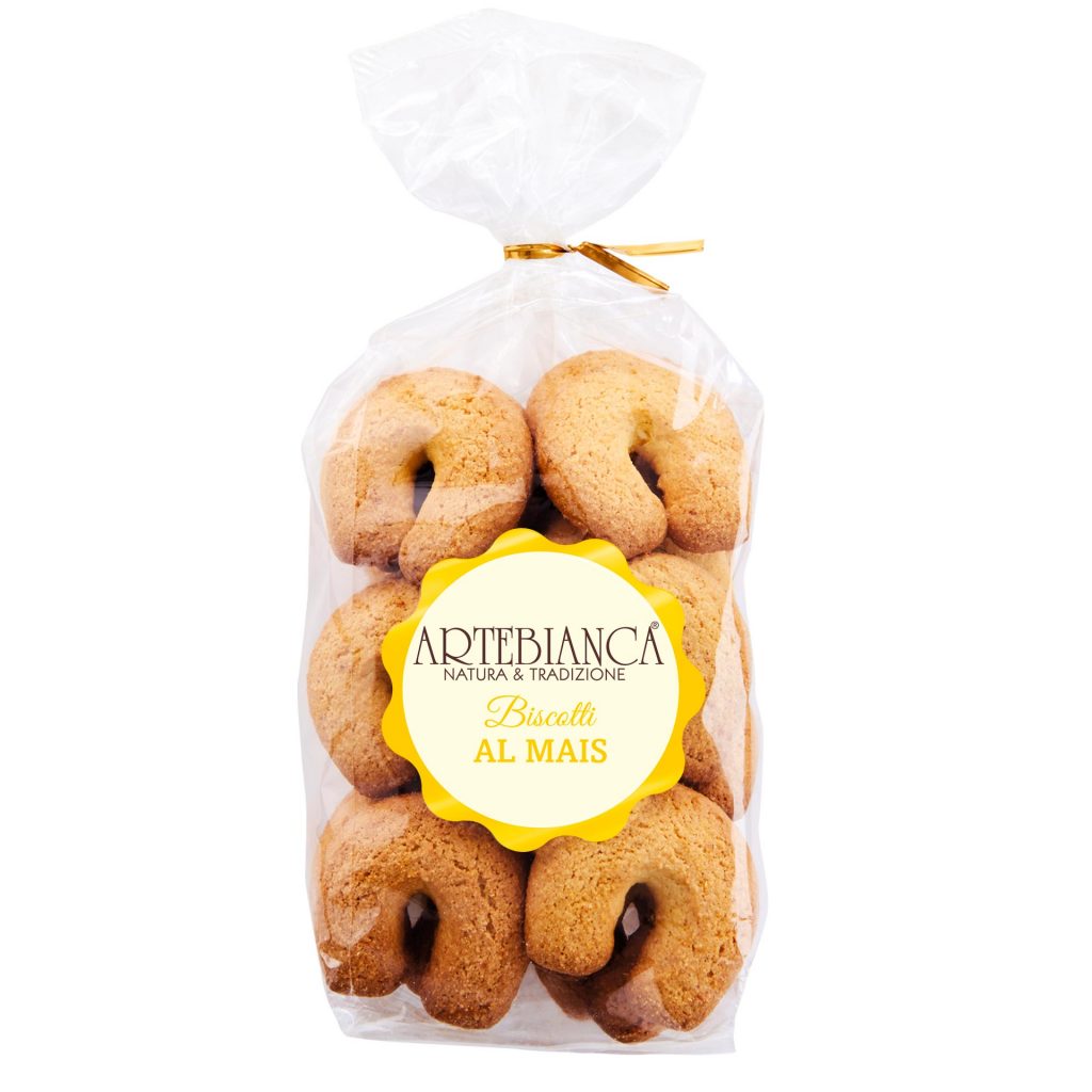Arte Bianca - Biscotti Delizie di Mais - Gr. 400