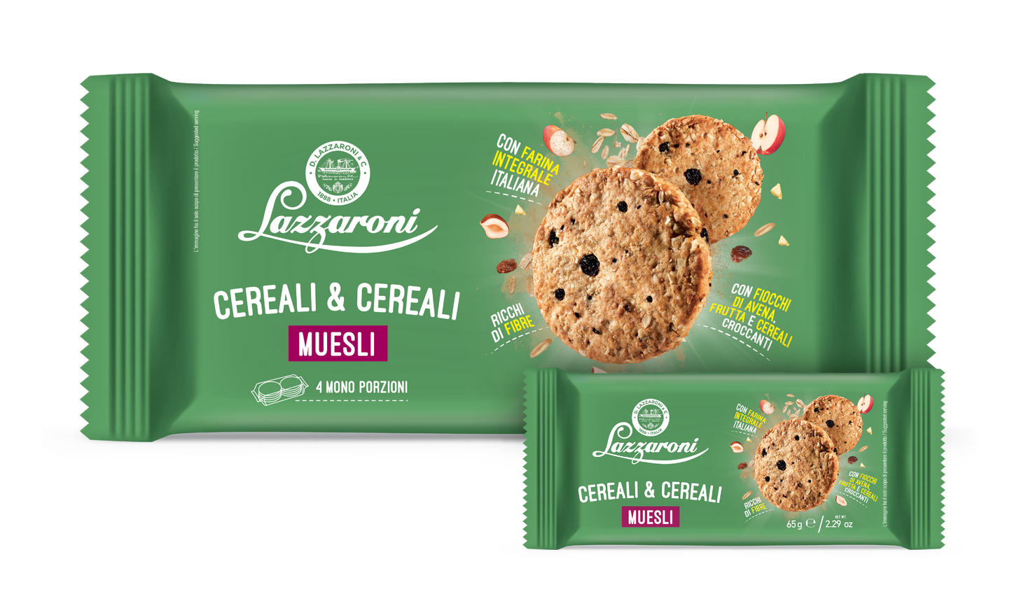 Lazzaroni - Biscotti Muesli- Gr. 260