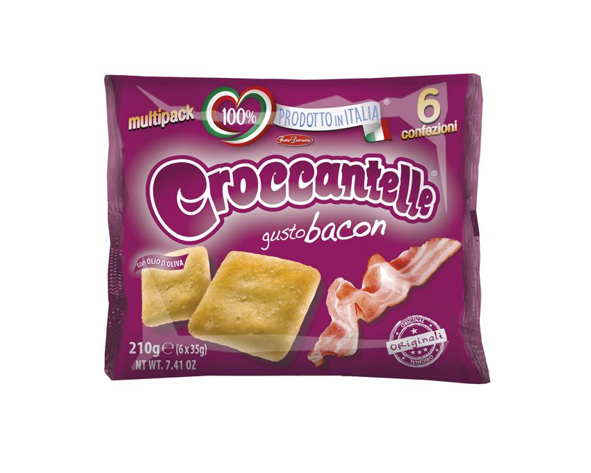 Eurosnack - Croccantelle Bacon - Gr. 210