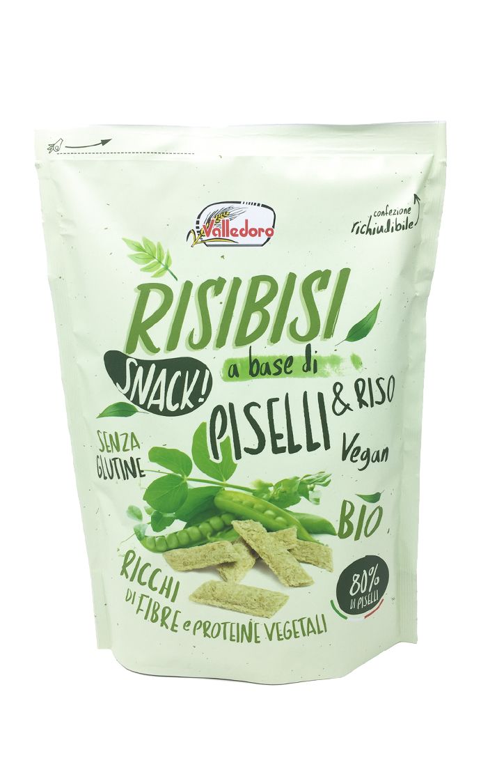 Valledoro - Risibisi piselli bio - 80g