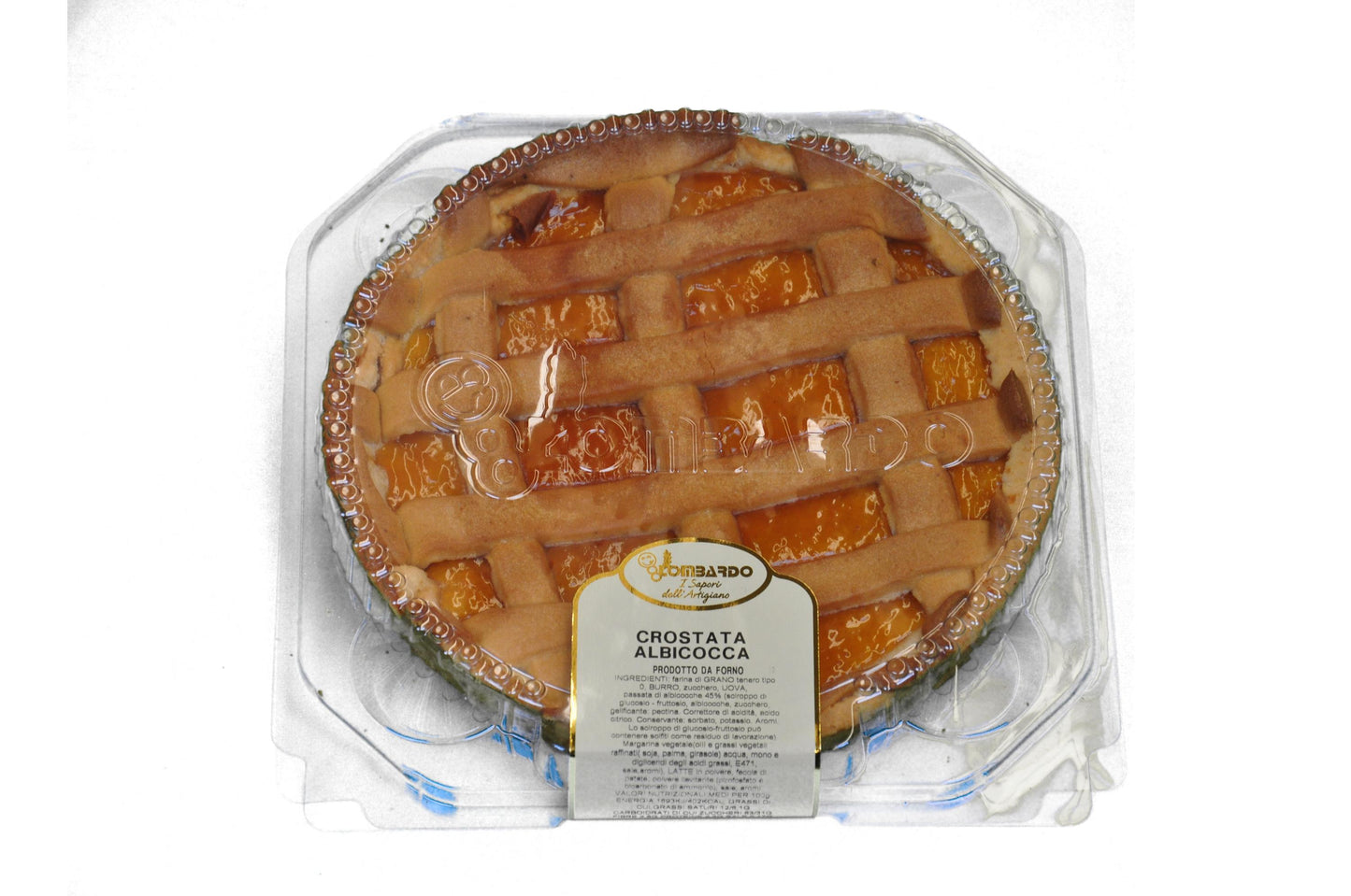 Lombardo - Crostata Albicocca - Gr. 450