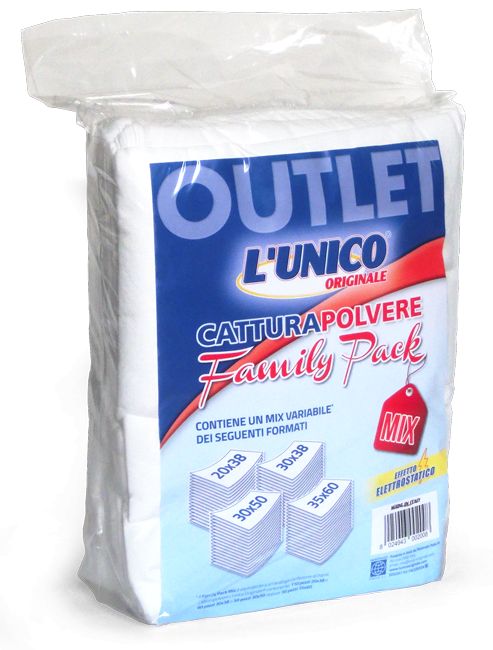 Catturapolvere tessuto goffrato L'UNICO® ORIGINALE 38x20 BOX - L'UNICO  ORIGINALE