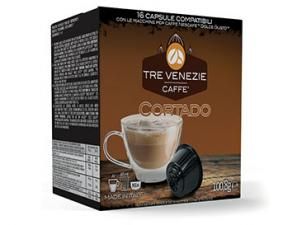 Tre Venezie - 16 Capsule Cortado - gr 100.8