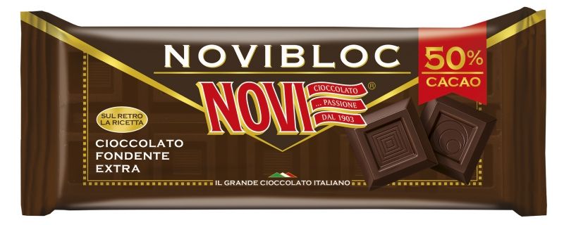 Novi - Nocciolato Bloc Fondente - Gr. 150