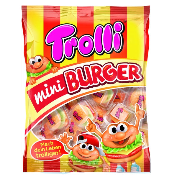 Bonbons - Mini burger - 100 g - Trolli
