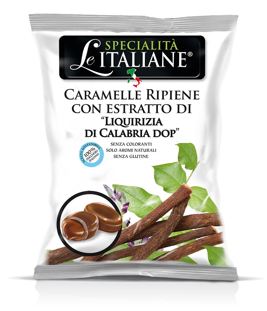 Serra -Caramelle Ripiene con Estratto di Liquirizia di Calabria DOP - gr 100