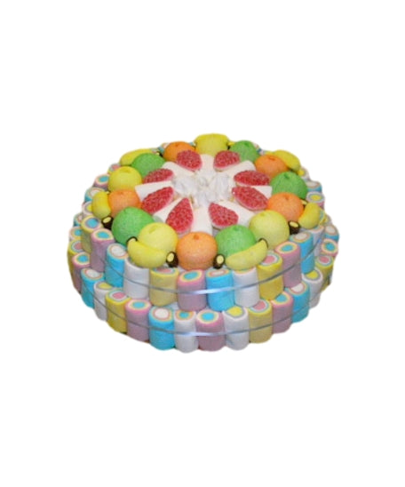Torta Arlecchino Marshmallow - 2 Piani - Gr. 550
