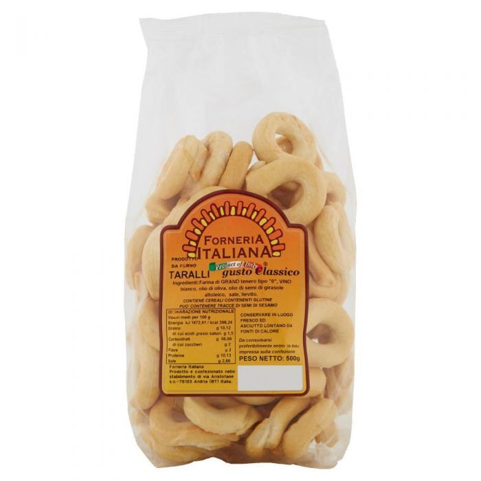 Forneria Italiana - Taralli Classici - Gr. 300
