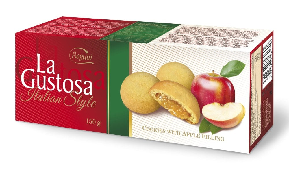Bogutti - Biscotti Ripieni alla Mela - Gr. 150