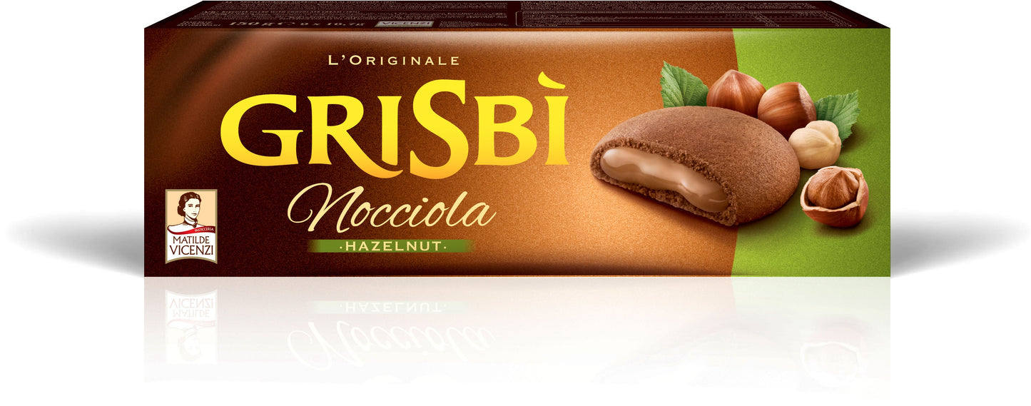 Grisbì- Biscotti Ripieni alla Nocciola - Gr. 150