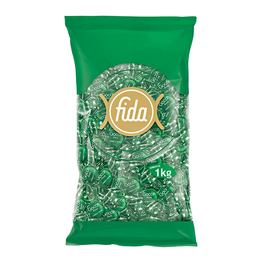 Fida - Caramelle Gocce Pino - Kg. 1