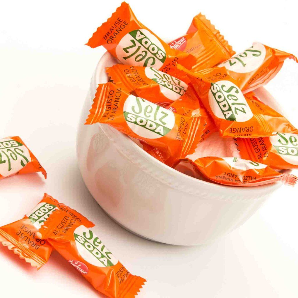 Elah - Caramelle Selz Soda Arancia - Kg. 1