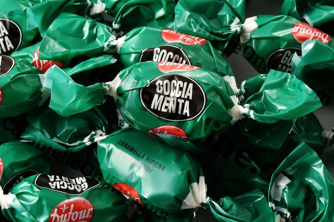 Elah - Caramelle Goccia Menta - Kg. 1