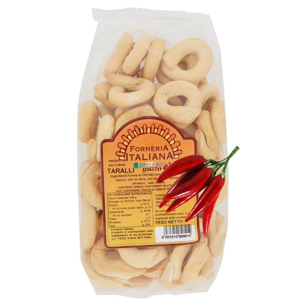 Forneria Italiana - Taralli Peperoncino - Gr. 300