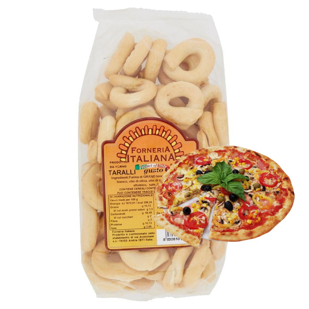 Forneria Italiana - Taralli Gusto Pizza - Gr. 300