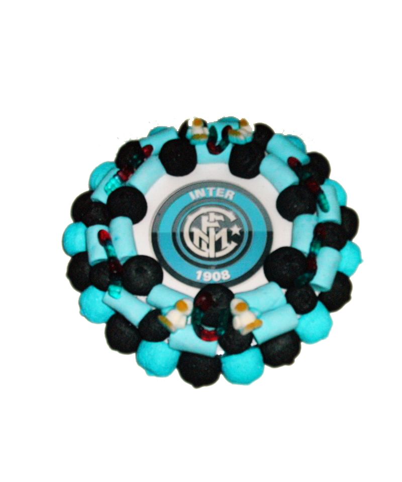 Mazzoleni Dolciumi - Torta Marshmallow Inter - Gr. 500