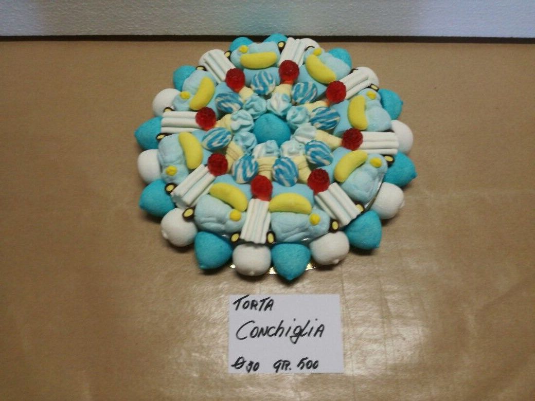 Mazzoleni Dolciumi - Torta Marshmallow - Conchiglia - Gr. 500