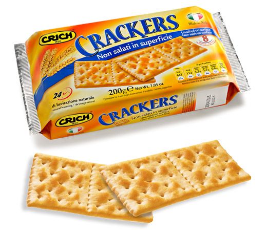 Crich - Crackers Non Salati - Gr. 250 –