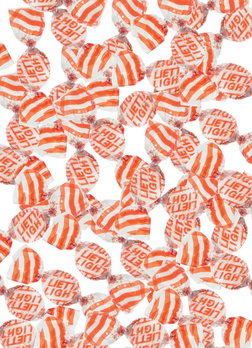 Lietta Light - Caramelle Arancio Senza Zucchero - Kg1