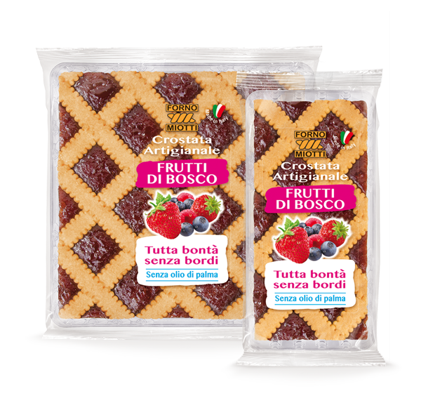 Miotti - Crostata Frutti di Bosco - Gr. 500