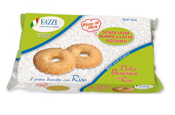 Fazzi -Dolce Benessere con Riso Senza Latte e Uova - Gr. 250