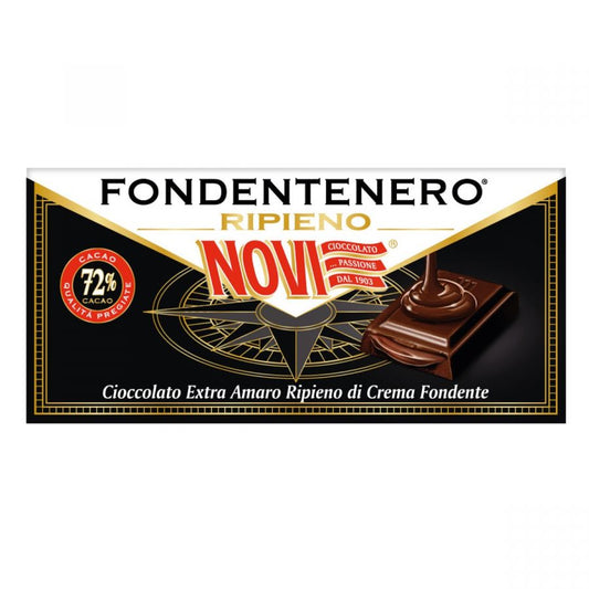 Novi - Cioccolato FondenteNero Ripieno - Gr. 105