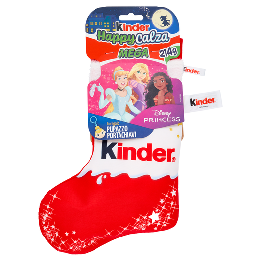 Kinder Happy Calza Mega Disney Princess 214 g