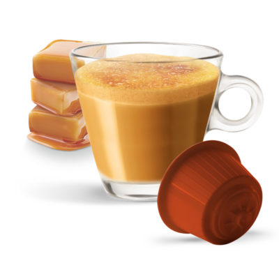 Gimoka Caffè al Caramello - Capsule compatibili Dolce Gusto