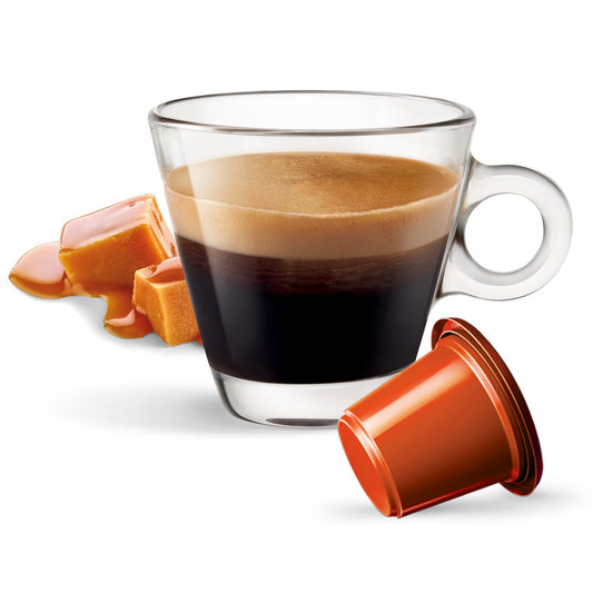 Gimoka Caffè Caramel - Capsule compatibili Nespresso