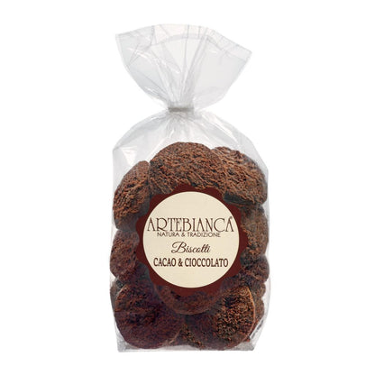 Arte Bianca - Biscotti Cacao e Cioccolato - Gr. 300