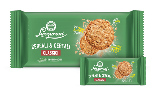 Lazzaroni - Biscotti ai Cereali - Gr. 240