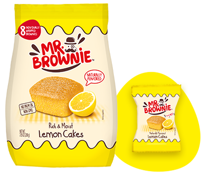 Mr Brownie - Brownies al Limone gr 200