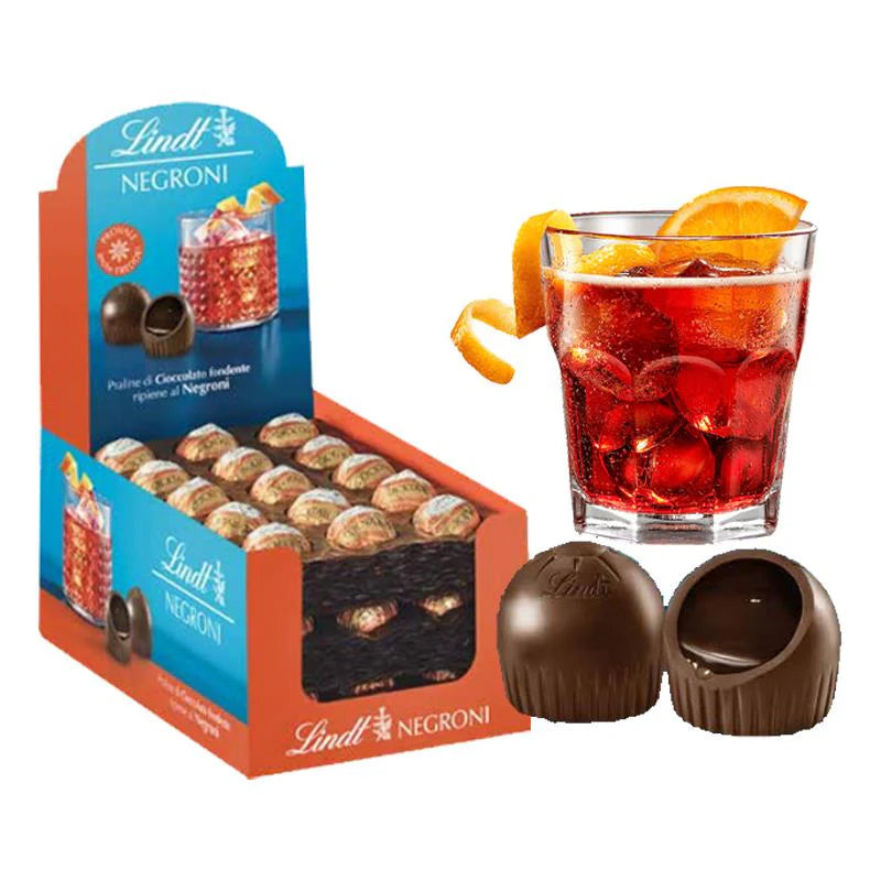 Lindt - 45pz Praline Ripiene Liq. Negroni gr 594