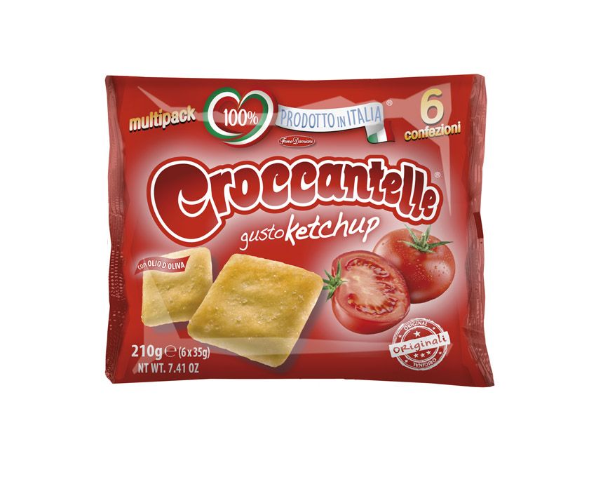 Eurosnack - Croccantelle Ketchup - Gr. 210