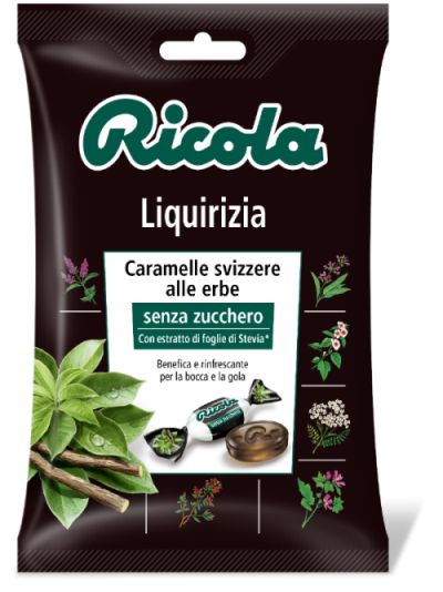 Ricola - Liquirizia senza Zucchero - Gr. 70