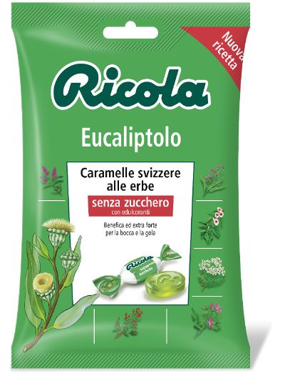 Ricola - Eucalipto Sz Zucchero - Gr. 70