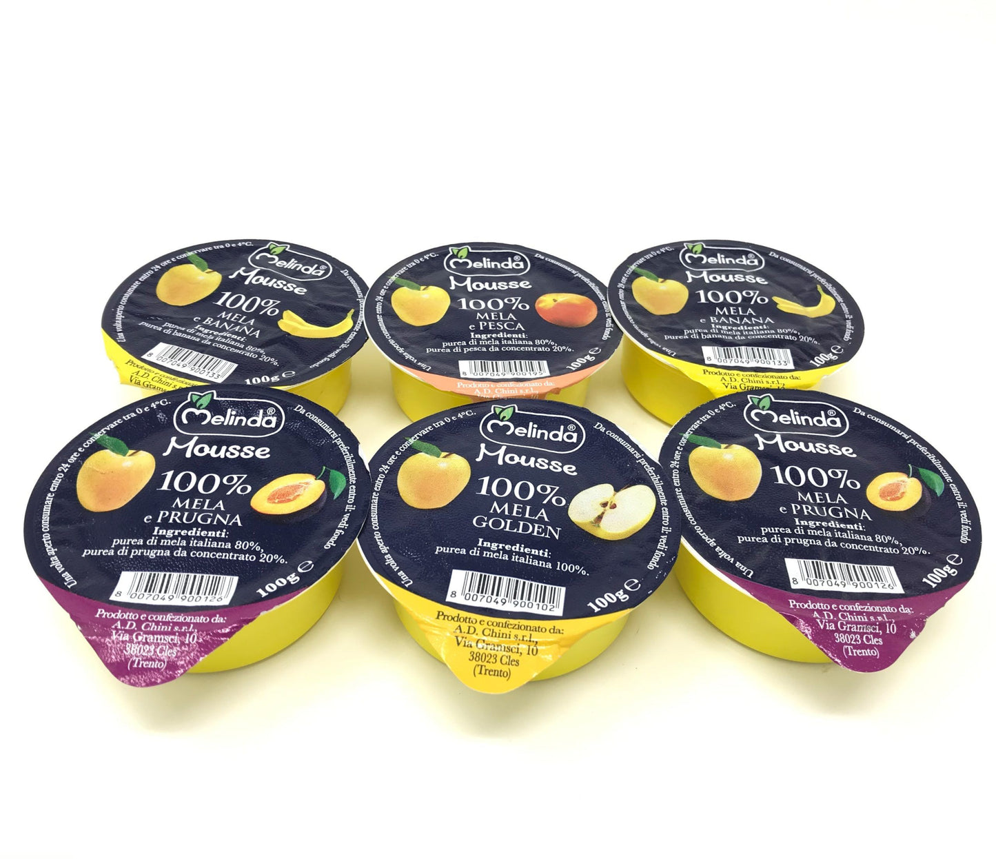 Melinda -Mousse alla frutta gr 100