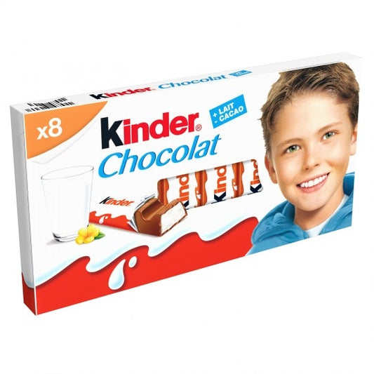 Kinder - Barrette cioccolato x8