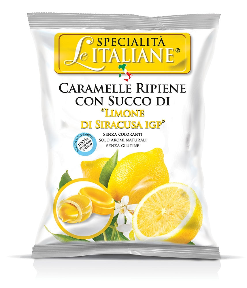 Serra -Caramelle Ripiene con Succo di Limone di Siracusa IGP - gr 100