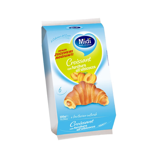 Midi - Croissant senza zuccheri aggiunti all'albicocca- gr. 300