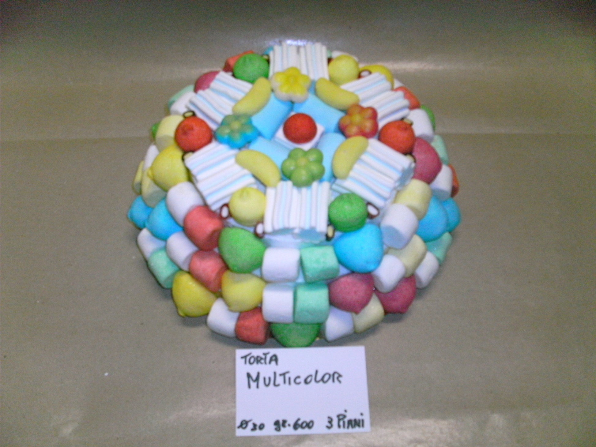 Mazzoleni Dolciumi - Torta Marshmallow  - Gr. 600