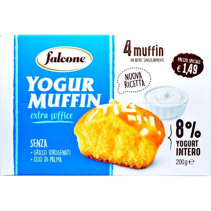 Falcone - Muffin Yogurt x4 - Gr 200