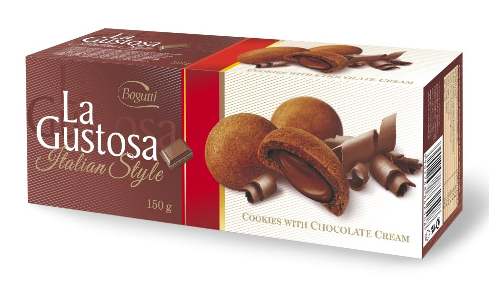Bogutti - Biscotti Ripieni al Cacao - Gr. 150