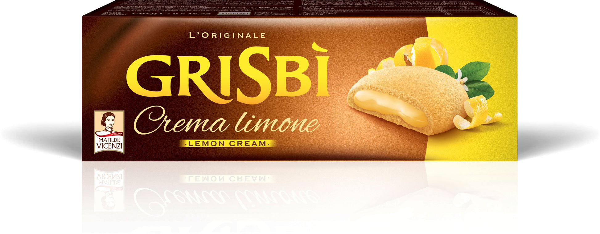Grisbì- Biscotti Ripieni al Limone - Gr. 150