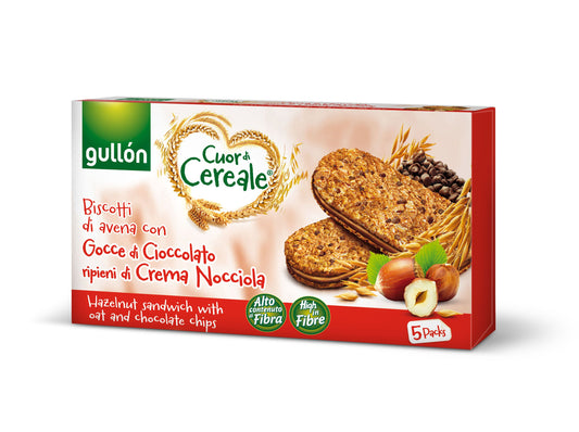 Gullon - -Cuor di cereali Crema Nocciola - Gr. 220