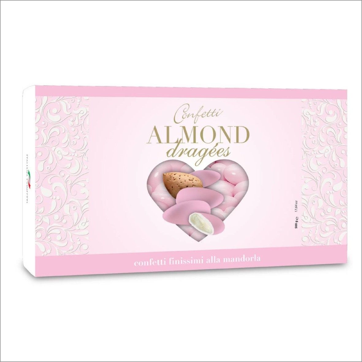 Italiana Confetti - Confetti Mandorla Rosa - Gr. 500