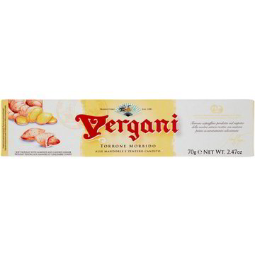 Vergani - Torrone Morbido Zenzero - gr 70